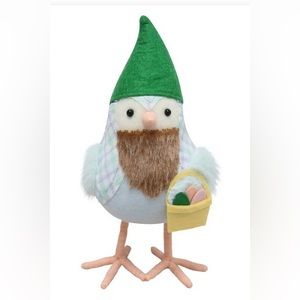 NWT Spritz Fabric Easter Bird Spring Garden Boy Gnome 2023 Target collectible